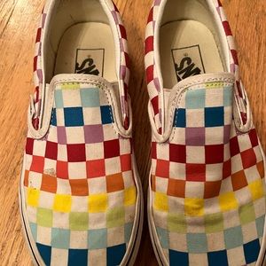 Kids Vans Size 4